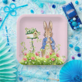 ペトロとウサギが園で ペーパープレート (パーティー)