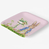 ペトロとウサギが園で ペーパープレート (傾斜あり)