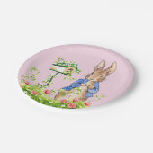 ペトロとウサギが園で ペーパープレート (アングル)