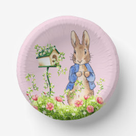 ペトロとウサギが園で ペーパーボウル