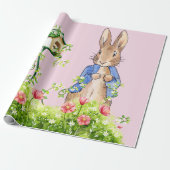 ペトロとウサギが園で ラッピングペーパー (アンロールド)