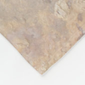 ペトログリフコレクション犬とコヨーテ フリースブランケット (角)