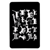 ペトログリフコレクション犬とコヨーテ マグネット (縦)