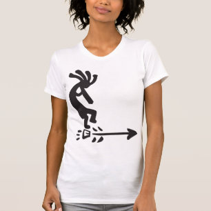 ペトログリフシルエットココペリ Tシャツ