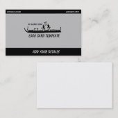 ペトログリフノルウェーバイキング船 名刺 (正面/裏面)