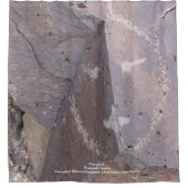 ペトログリフ シャワーカーテン (正面)