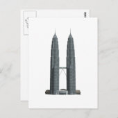 ペトロナスの塔: ポストカード (正面/裏面)