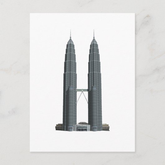 ペトロナスの塔: ポストカード (正面)