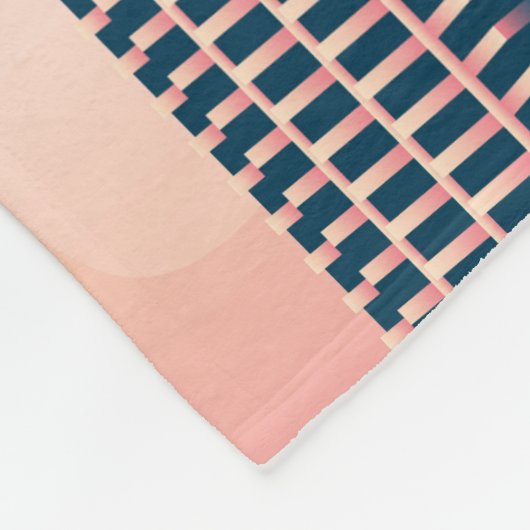 ペトロナスタワークアラルンプール フリースブランケット (角)