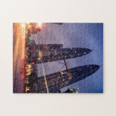 ペトロナスタワーズクアラルンプール。 ジグソーパズル (横)