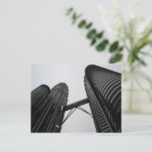 ペトロナスツインタワーズポストカード ポストカード (スタンド正面)