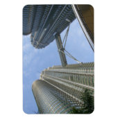 ペトロナス塔が高い マグネット (縦)