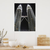 ペトロナス塔のポスター ポスター (キッチン)