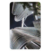 ペトロナス塔の夜 マグネット (縦)