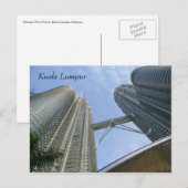 ペトロナス塔 ポストカード (正面/裏面)