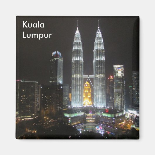 ペトロナス・タワーマレーシア マグネット (正面)