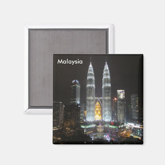 ペトロナス・タワーマレーシア マグネット (正面/裏面)