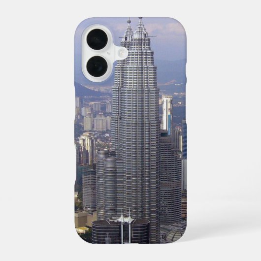 ペトロナスkl iPhone 16ケース (裏面)