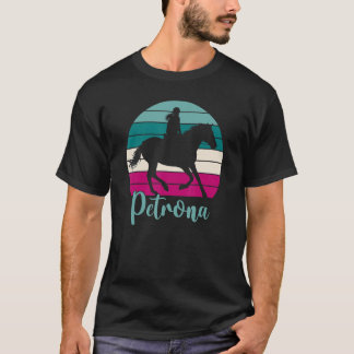 ペトロナネームエクエストリアンペトロナホースガール Tシャツ