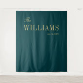 ペトロリエレガントグスタイリッシュ結婚リーの背景 タペストリー (正面)