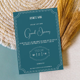 ペトロルブルー汎用ブティックイベント 招待状