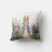 ペトロ・ザ・ラビットの庭の第2番 クッション (正面)