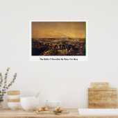 ペトロ・フォン・ヘスによるボロディノの戦い ポスター (キッチン)