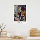 ペトロ・ポール・ルーベンスによる聖イグネイシャスの奇跡 ポスター (キッチン)