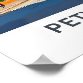 ペトワースイングランドトラベルプリント ポスター (角)