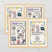 ペドインウィザード – パラジウム要素 ポストカード (正面/裏面)