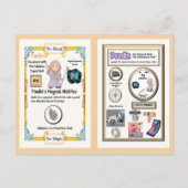 ペドインウィザード – パラジウム要素 ポストカード (裏面)