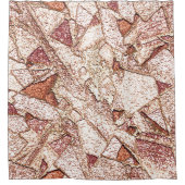 ペドラアスペラ・エム・マルロクロムクレモソ シャワーカーテン (正面)