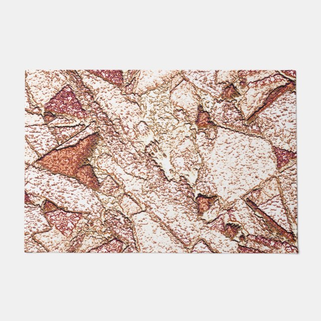 ペドラアスペラ・エム・マルロクロムクレモソ ドアマット (正面)