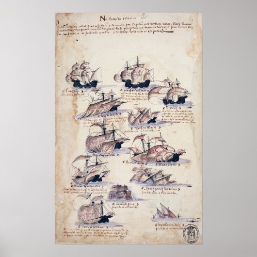 ペドロアルバレスカブラル ポスター (正面)