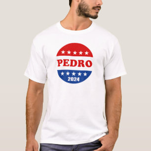 ペドロ有権者ボタン2024選挙 Tシャツ
