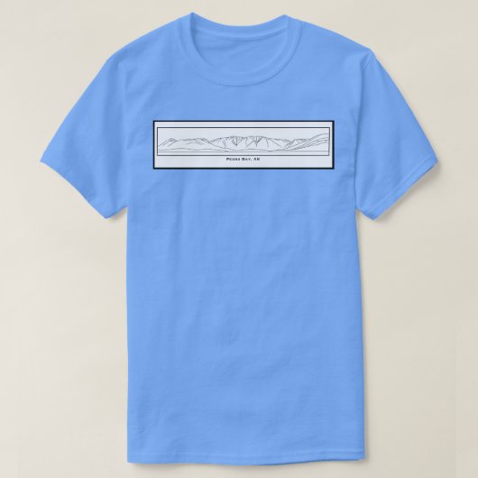 ペドロ湾Tシャツの山 Tシャツ (デザイン正面)