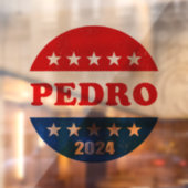 ペドロ2024最高の候大統領の補 ウィンドウサイン (シート2)