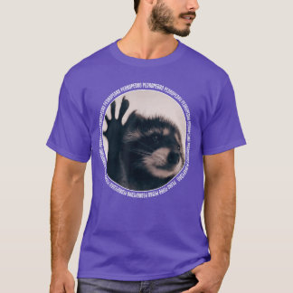 ペドロ おもしろ アライグマ ダンス ミーム 笑 Tシャツ