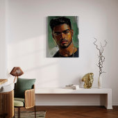 ペドロ – アフロラティーノのポートレート ポスター