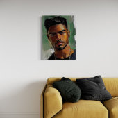 ペドロ – アフロラティーノのポートレート ポスター