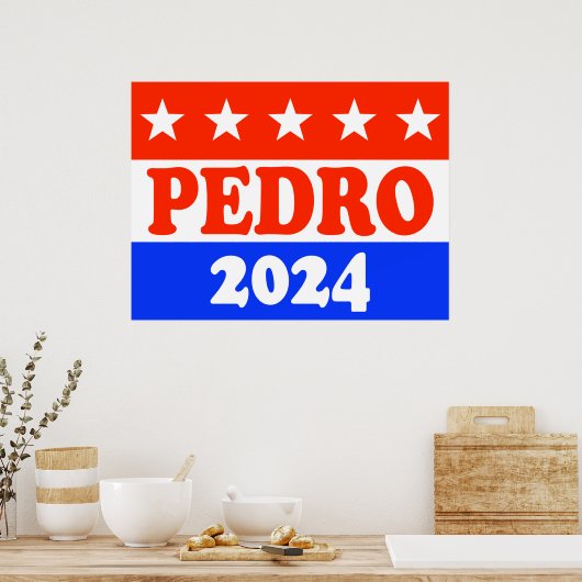 ペドロ・アメリカの政治クラシック的おもしろい投票 ポスター (キッチン)