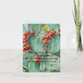 ペナサボテン ノートカード (裏面)