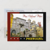 ペナナナナショナルパレス,シントラ,ポルトガル ポストカード (正面/裏面)