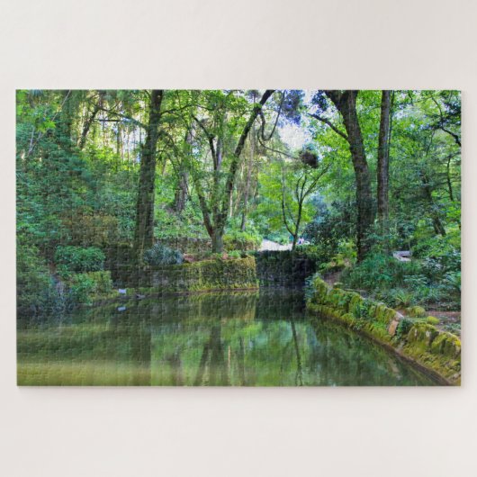 ペナパレスガーデンズ，ポルトガル，シントラの近く ジグソーパズル (横)