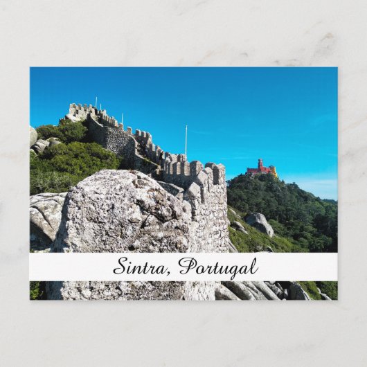 ペナパレスキャッスルオブザモールスシントラポルトガル ポストカード (正面)
