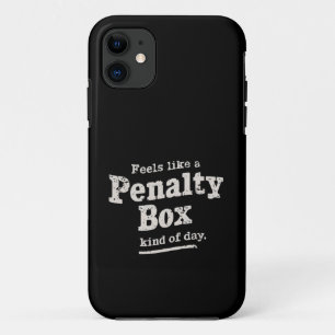 ペナルティボックスのような日みたい アイスホッケー プレーヤー iPhone 11 ケース