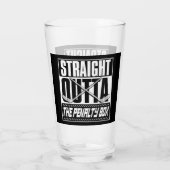 ペナルティーボックスホッケーをストレートで出す タンブラーグラス (裏面)