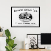 ペナントウイニーズベースボール1924 ポスター (ホームオフィス)