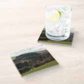 ペナントバレーウェールズ ガラスコースター (アングル)