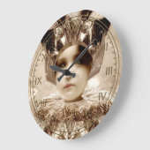 ペナンブラサイボーグ時計 ラージ壁時計 (傾斜)